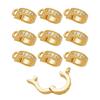 Fashionable Lobster Claw Clasps Jewelry Fasteners Charm Pendants Clasps Connector for Jewelry Making Supplies