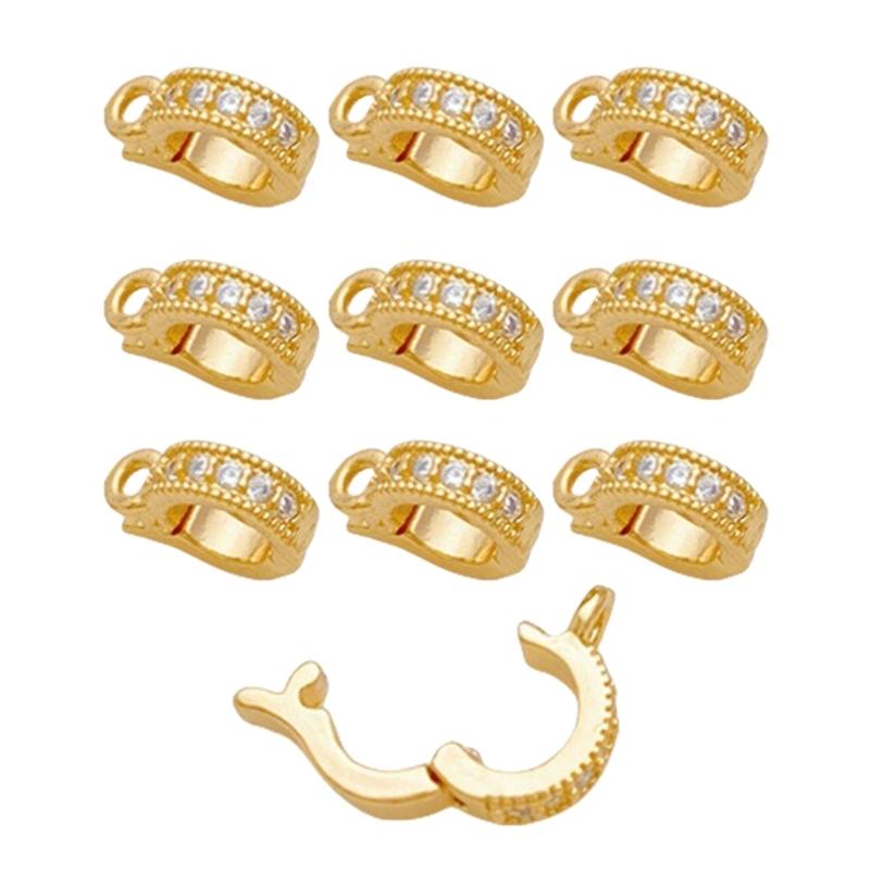 Fashionable Lobster Claw Clasps Jewelry Fasteners Charm Pendants Clasps Connector for Jewelry Making Supplies