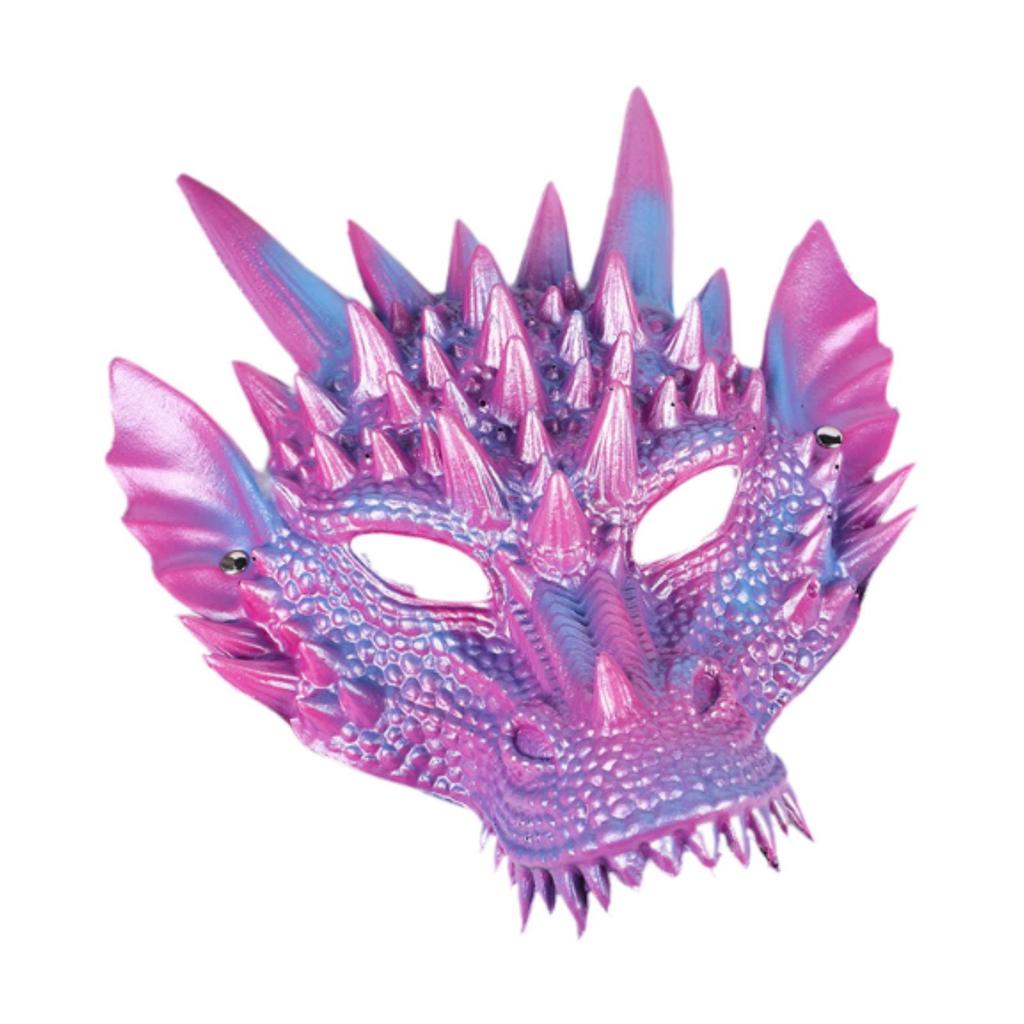 Maschera di Drago Maschera Cosplay Maschera di Animale Spaventosa per Spettacolo Teatrale Gadget per Feste