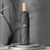 High-value Umbrella Wholesale Solid Wood Handle Sun Umbrella Sun Umbrella Sun Umbrella Weather and Rain Dual-purpose Folding Parasol Sun Umbrella