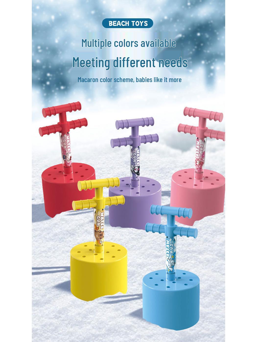 Large Snowball Maker: Winter Outdoor Toy for Snowball Fights & Sand Digging