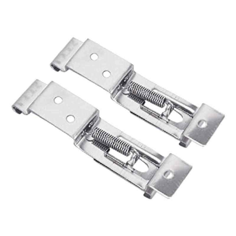 4pcs Adjust License Bracket Set Secure Number Mounts Set Trailer Number Plate Stand Quick Fixing for Trailers Caravans