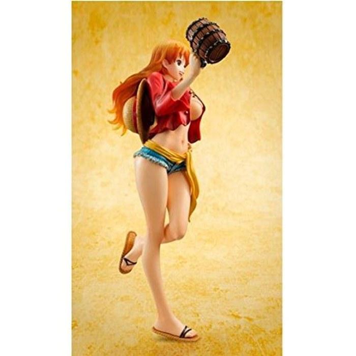 P.O.P. One Piece LIMITED EDITION Nami MUGIWARA Ver.2 1/8 Scale Figure, Multi-colored, 220mm