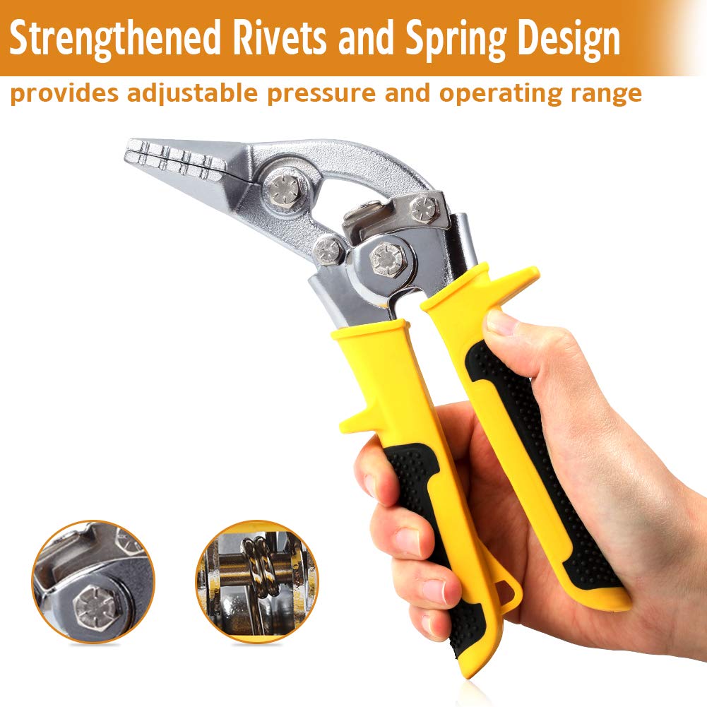 SPEEDWOX Sheet Metal Hand Seamer with Elbow and Multipurpose Bending Metal Bender Hand Sheet Metal Professional Tool Pliers, Multi-Purpose Tool,