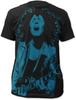 Men's T.Rex Marc Bolan All Over Front 2X Subway Print T Shirt Black
