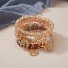 Bohemian bracelet creative tassel multi-layer beaded bracelet