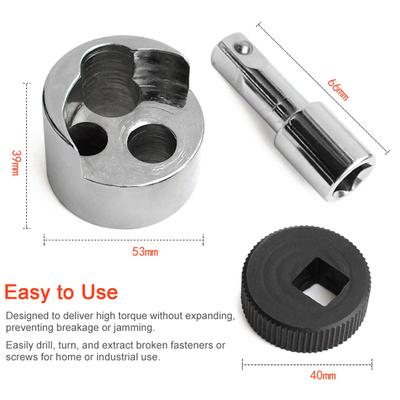 T31006 Estrattore per bulloni Estrattore professionale per bulloni rotti Utili estrattori a spirale per dadi per viti spelate