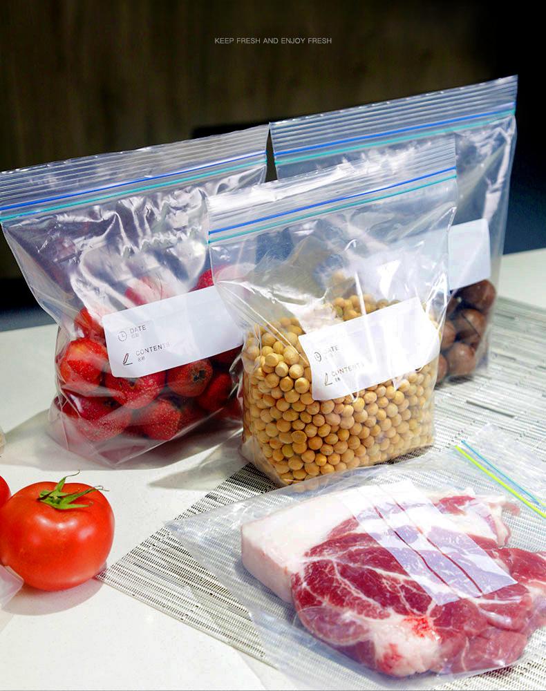 Fresh Keeping Bag For Vegetable Fruit Dried Fruit Storage Freezing Preservation Sealed Bags Home Storage Tools