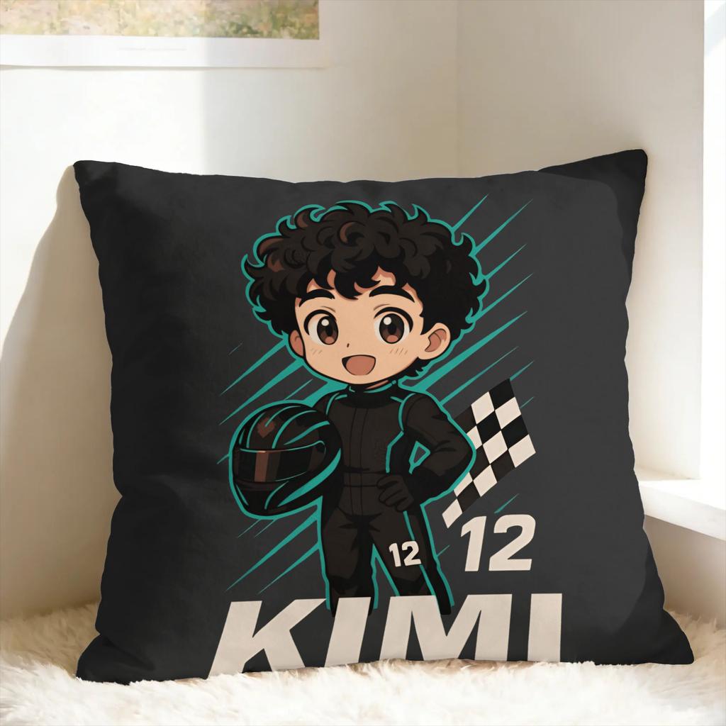 Kimi Antonelli Pillow Case Soft Pillow Cover For Sofa Couch Bed Living Room Kawaii Cushion Cover