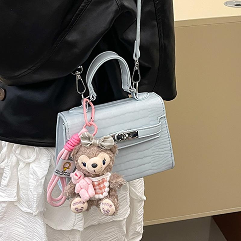French Niche Texture Hand Bag 2025 New Women's Bag Fashionable Simple Messenger Bag Popular Casual Small Square Bag