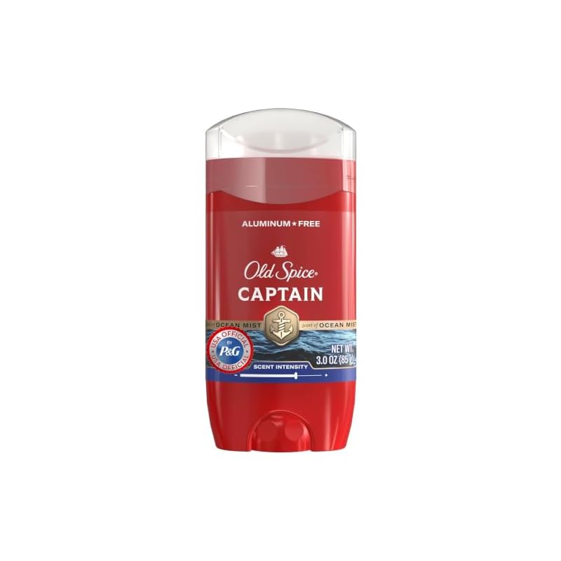 Old Spice Red Collection Deodorant for Men (Captain, 3 oz, 85g) [Product]