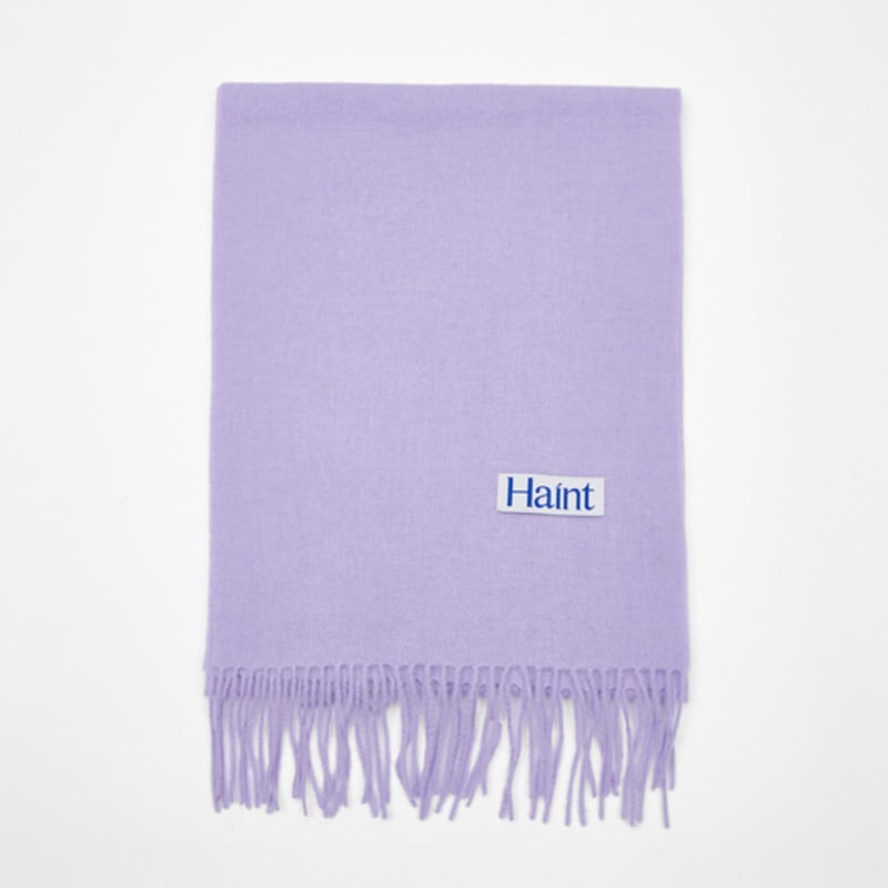 HAINT WINTER PREMIUM WOOL MUFFLER_10colors_PURPLE