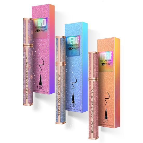 QIC Starry Sky Waterproof Liquid Eyeliner Pencil Fast Dry Non Smudge Eye Makeup