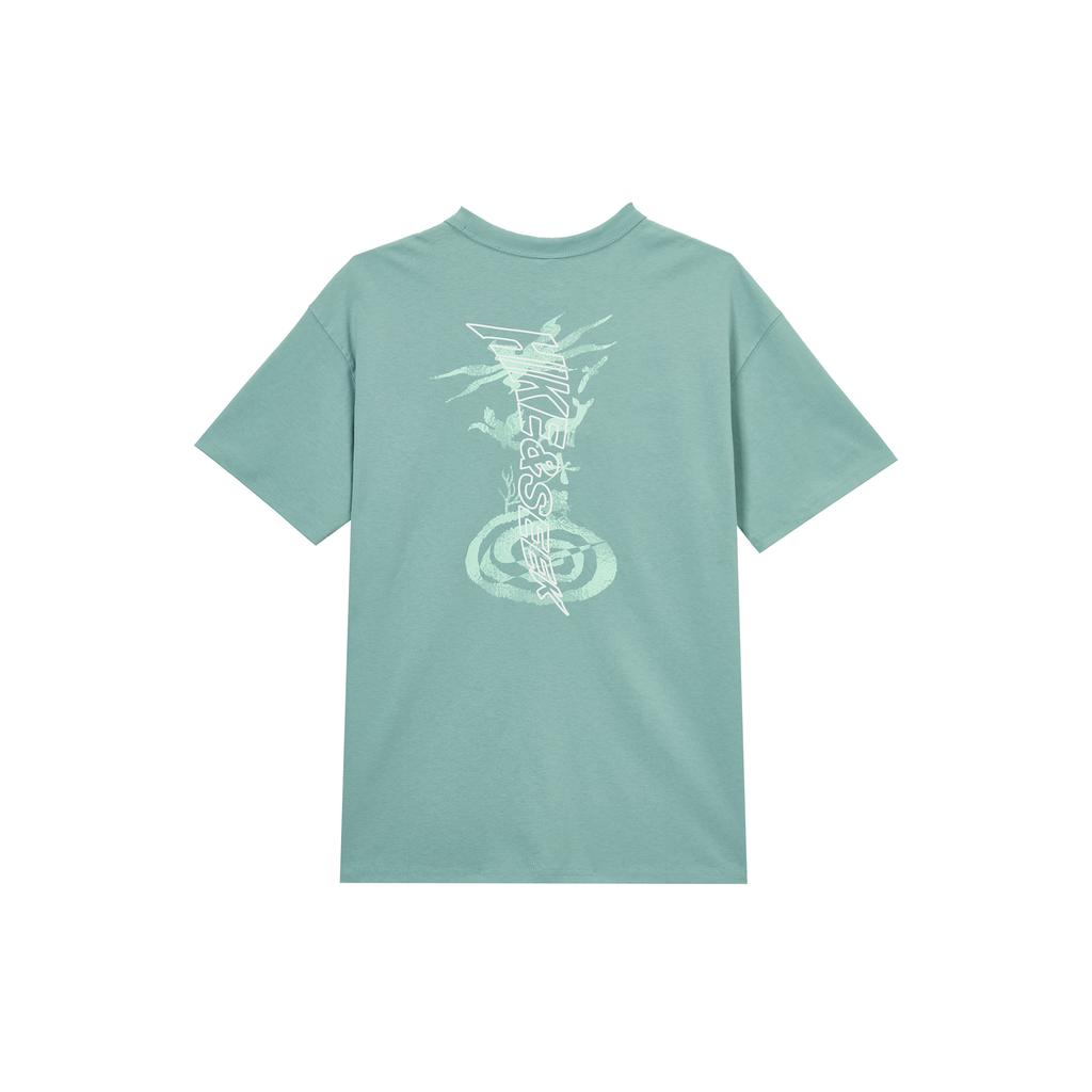Nike T Shirts Men's Light Green Crew Neck Moderate IH8659-017-