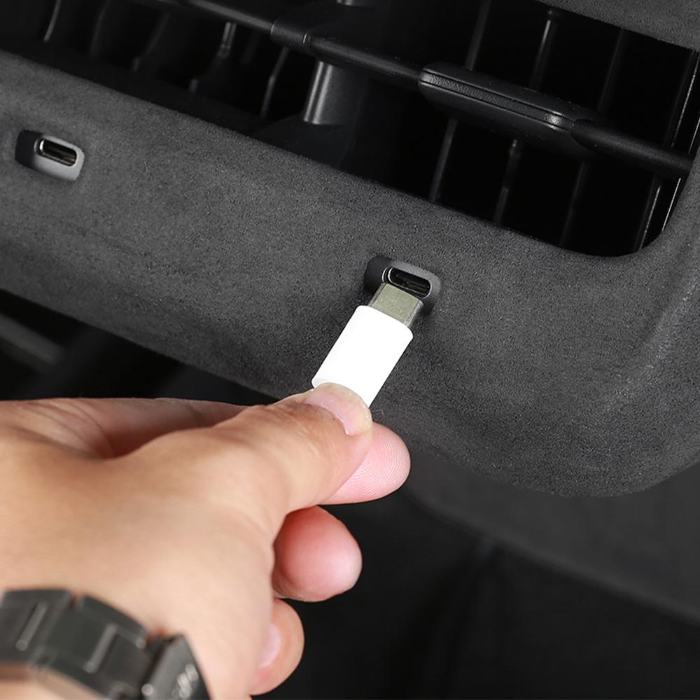 For Tesla Model 3 Rear Air Vent Outlet Anti-Dirty Cover Trim For Model Y -2023 Accessories Air Outlet Lower Decorative