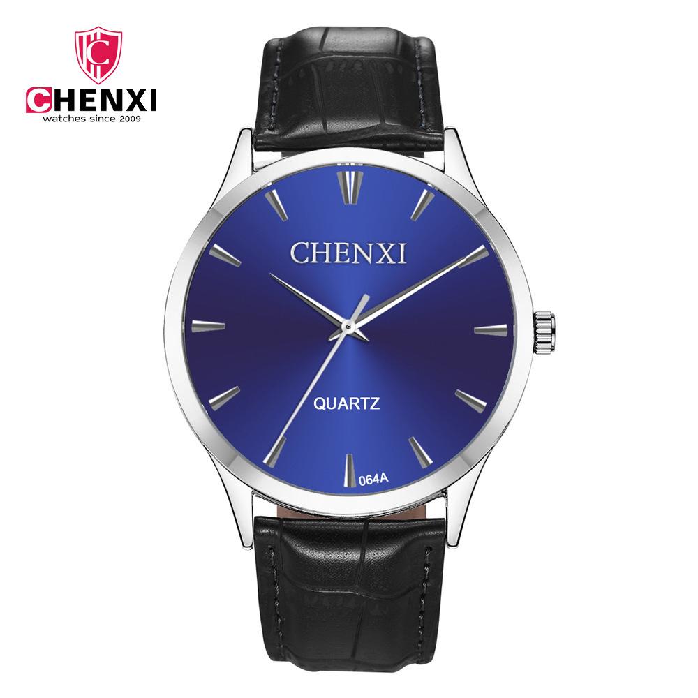 

Новые роскошные мужские часы высшего бренда с коробкой, мужские деловые часы, простые водонепроницаемые мужские кварцевые часы