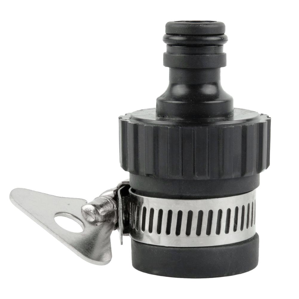 Garden Tool Tap Connector Car Washing For Connecting Hose For Gardening For Taps Between 18-24mm Stainless Steel Clip