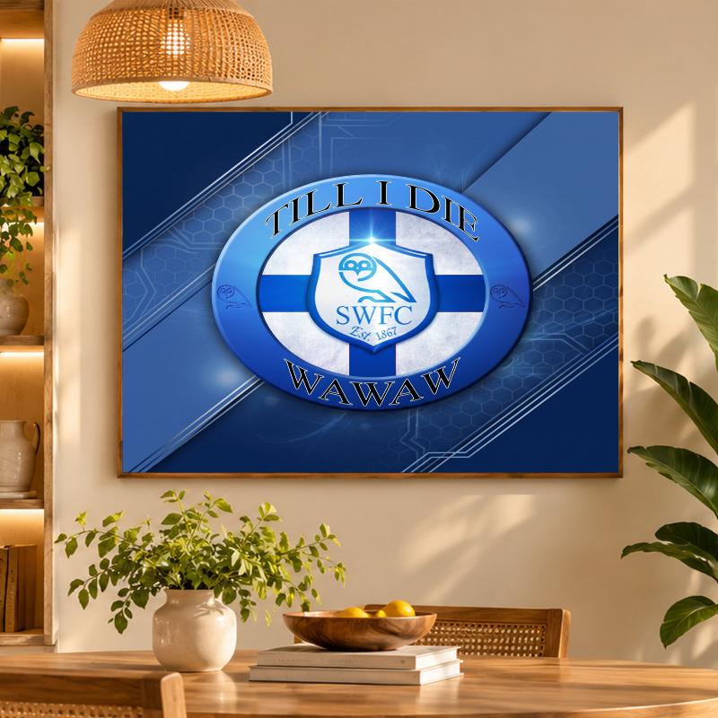 5D Diamond Painting Sheffield Wednesday DIY Full Drill Diamond Art Kit Home Decoration