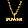 Atoztide 5cm Personalized Custom Name Necklaces for Women Men Stainless Steel Pendant Choker Cuban Chain Birthday Jewelry Gift
