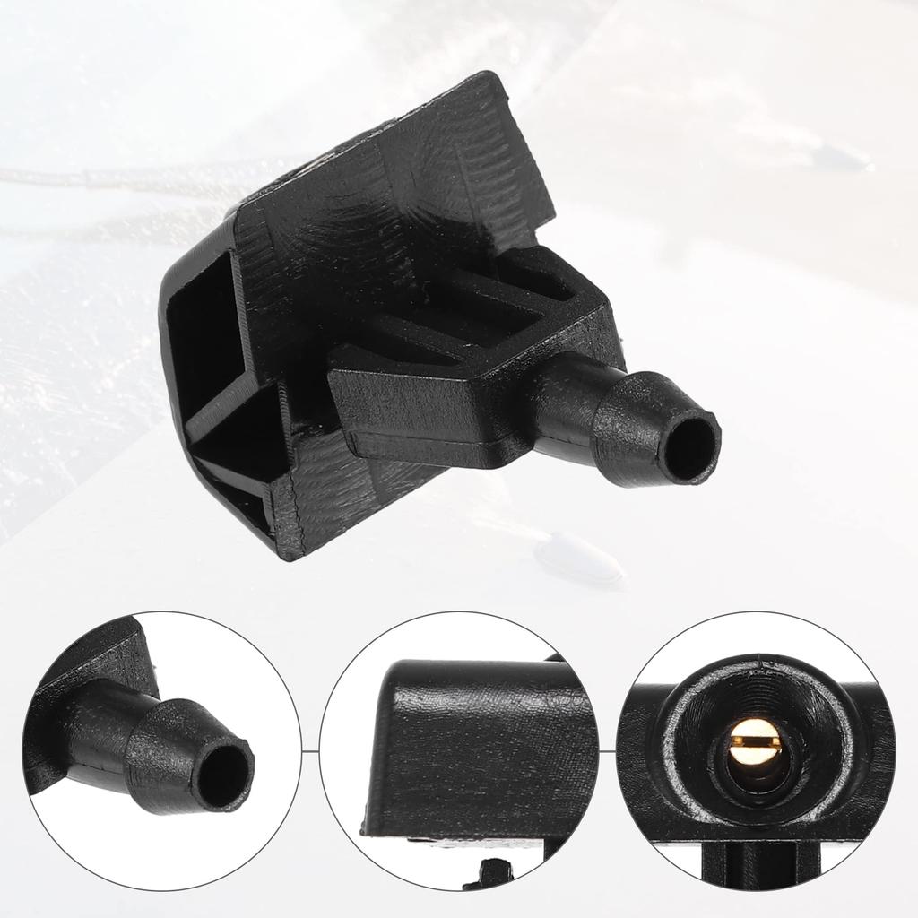 ACROPIX Tryska ostřikovače čelního skla kompatibilní s nis san Kompatibilní s Note Černá 2ks