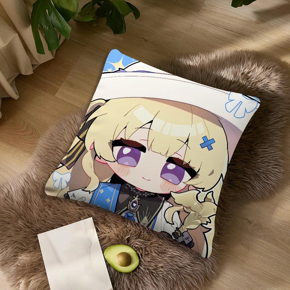 Anime Character Pillowcases Office Car Sofa Bed Cushion Cover Home Bedroom Decoration