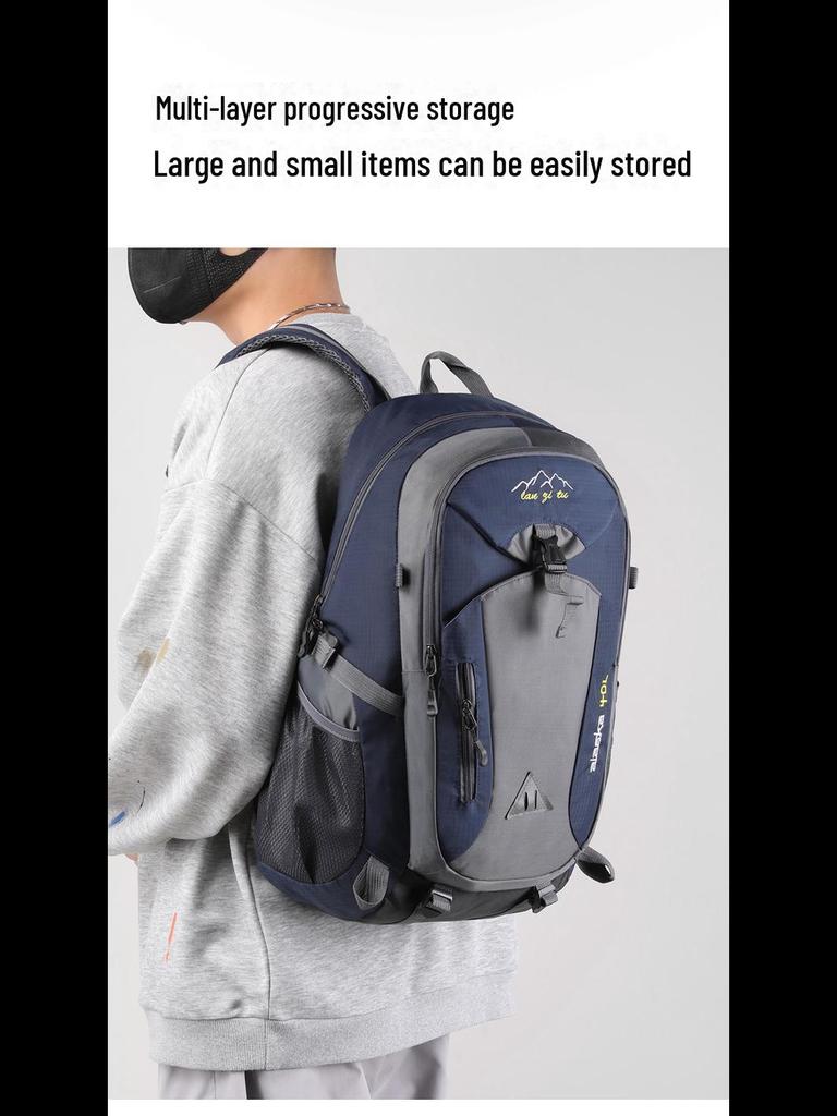 Unisex Large Capacity Outdoor Sports & Travel Backpack with Laptop Compartment