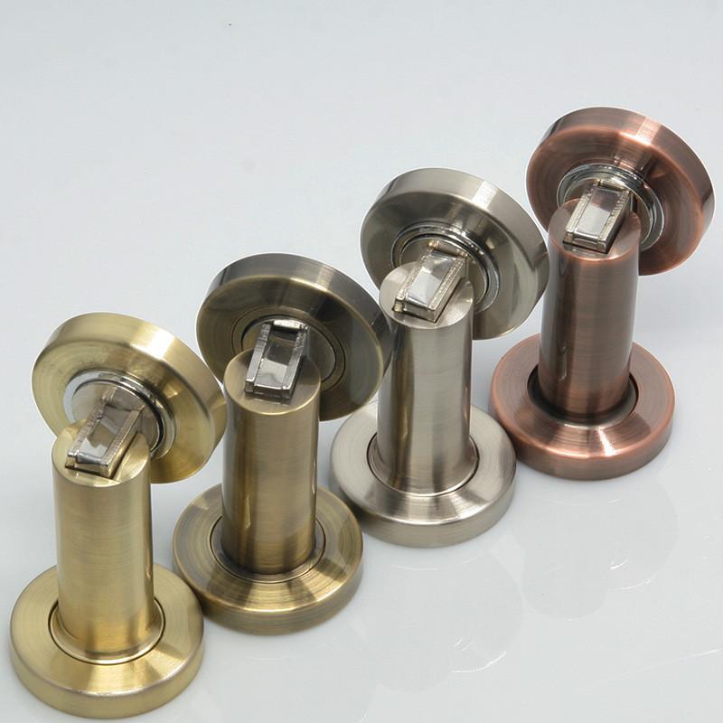 Zinc Alloy Strong Magnetic Wall Door Stop For Indoor Home Security And Modern Decor