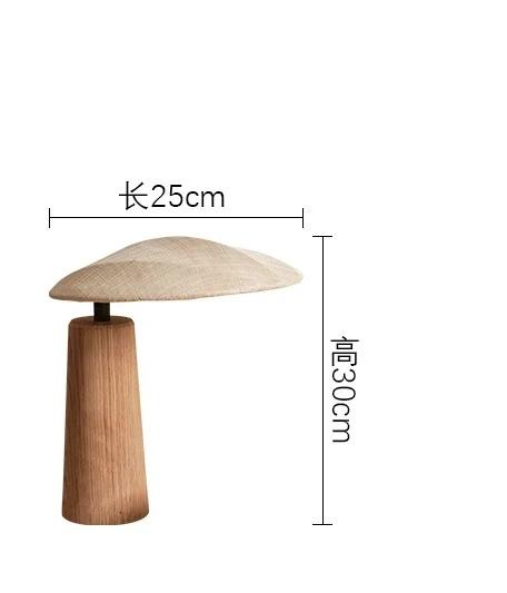 

Wabi-sabi Винтажные настольные лампы из цельного дерева LED E27 Декоративная настольная лампа из ткани для гостиной/чайной комнаты Диваны для спальни Кабинет