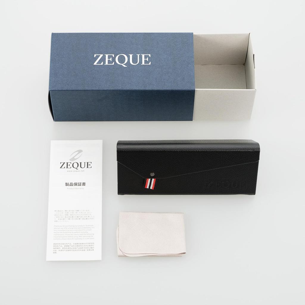 Zeque Polarized Sunglasses Matte TRUEVIEW Feiz'55 (F-2022 Chrome)