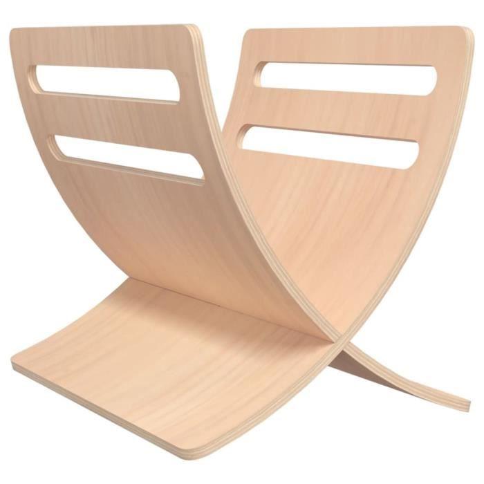 VidaXL Porte-revue en bois