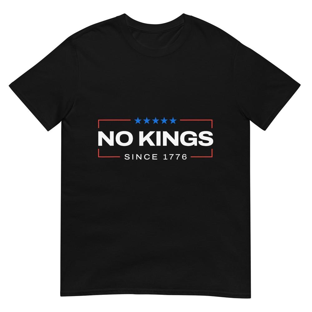 

No Kings Since 1776 Simple T-Shirt S