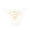Original Light Luxury Temperament Women's Briefs High-value Tulle Embroidered Hollow Waist Cotton Crotch Hip-wrapped Sexy Underwear