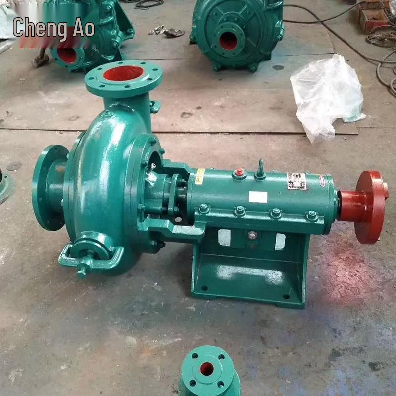 PW Horizontal Large Flow Sewage Pump - Self-Priming, Non-Clogging Cast Iron Design