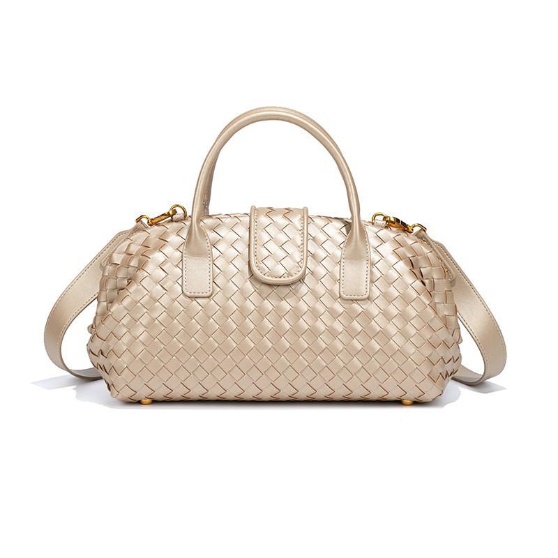 Женская вязаная сумка-клатч через плечо, высококачественная, горизонтальная, в форме ракушки, классическая, модная, Boston