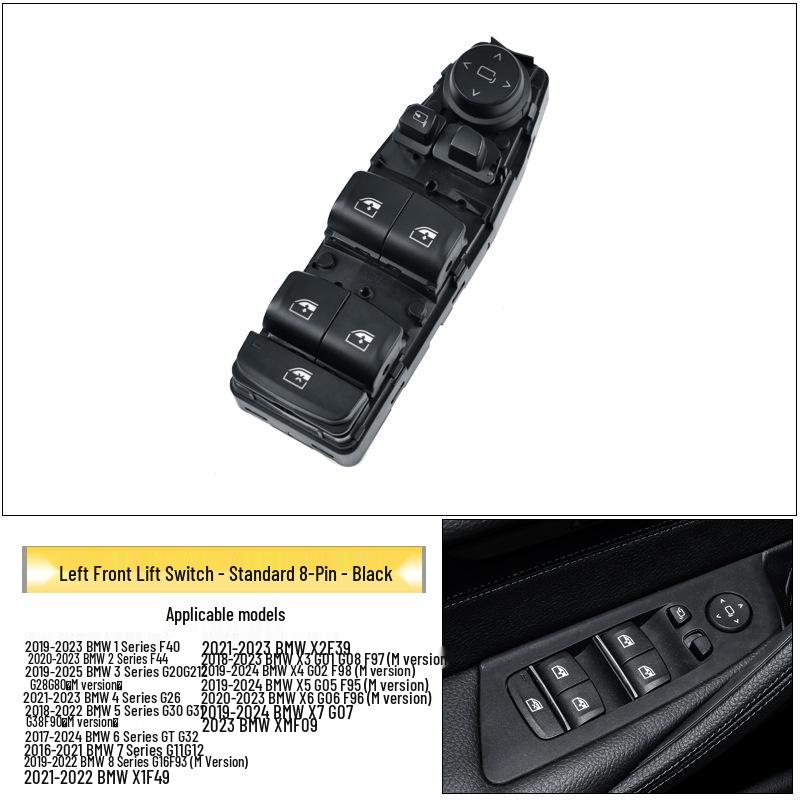 Power Window Switch Button Accessories for BMW 5 Series & 7 Series G30 G38
