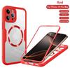 For IPhone 16 15 14 11 12 13 Pro Max 360° Fully Protected Double-sided Magnetic Cases For Magsafe Wireless Charge Protect  Cover