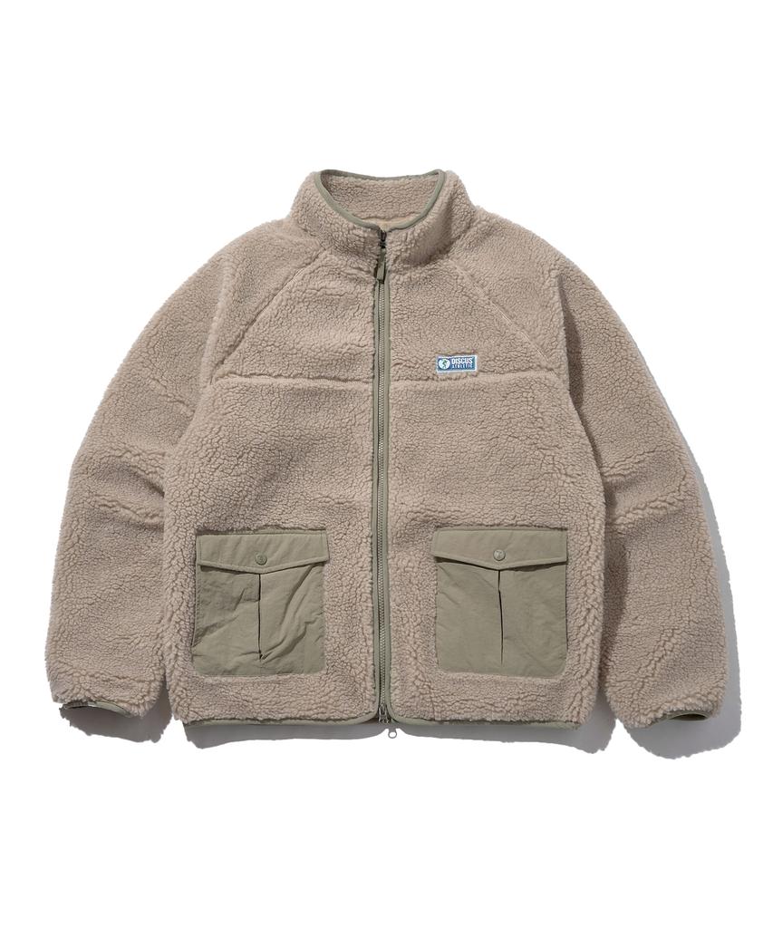 Discus Athletic [3Colors] Logo Sherpa Jacket