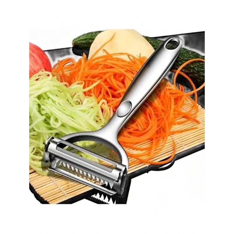 Multi-Purpose Stainless Steel Peeler - Effortlessly Peel Potatoes, Cucumbers and Carrots - Perfect for Kitchen, Restaurant and Hotel Use