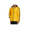 Adidas Neo 3-Stripes Lightweight Puffer Jacket With Hood Men Outerwear Gold GJ8787