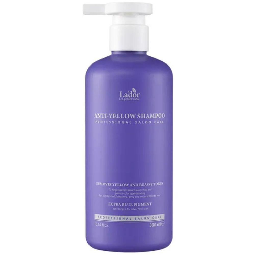 Lador Anti-Yellow Shampoo 300ml for Blonde and Gray Hair