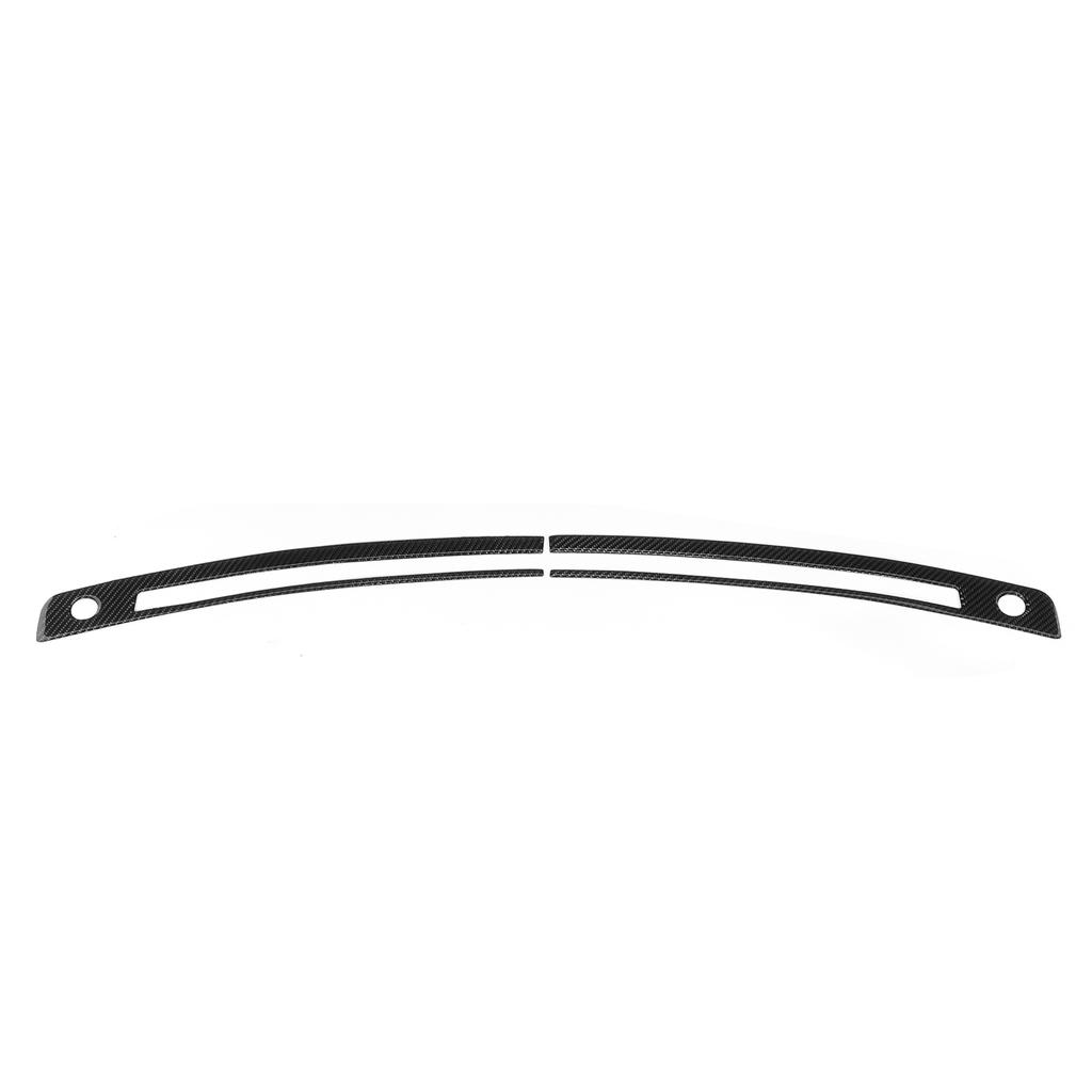 2 st Kolfiber Central Kontroll Instrumentbräda Utloppsdekor Fram Luftkonditioneringsventil Dekoration Passar för Subaru BRZ 13‑20