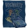 Harry Potter Hogwarts Doodle Blanket