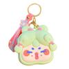 Cartoon Exquisite Datang Lady Change Bag Keychain Creative Women'S Schoolbag Pendant Car Key Chain Gift