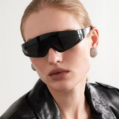 New Y2K Vintage Triangle Sunglasses Women Men Luxury Designer Steampunk UV400 Sun Glasses