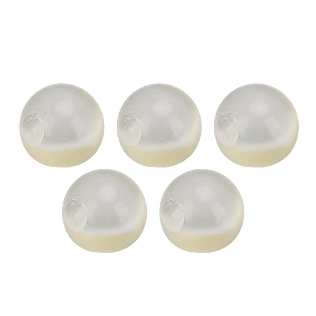 5pcs Squeeze Stress Ball Soft Slow Rising Washable Pull Stretch Squeeze Ball for Anxiety Calming