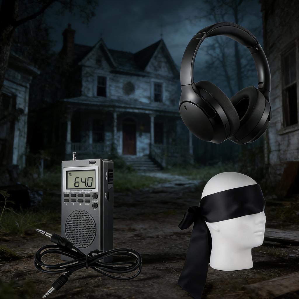 Professional Paranormal Tools Collection With Interaction Device Magnetic Field Measurement Tool And Sound Monitoring Equipment For Unexplained
