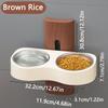 Cat And Dog Food Double Bowl Water Bowl Multifunctional Anti Rollover Food Container Detachable Leg Pet Food Bowl