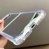 Luxury Slim Make Up Mirror Protective Hard Phone Case For Samsung Galaxy Z Flip 3 4 5 6 7 FE Flip7 Flip6 Flip5 Flip4 Flip3 5G