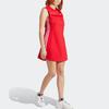 adidas Originals Blue Version Series Striped Print Sleeveless Dress Women Dresses Red HR3420
