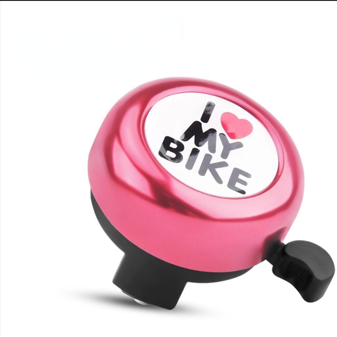 

Велосипедный звонок Love из алюминиевого сплава, мини-универсальный MTB велосипед, дорожный электронный велосипед, электрический скутер, креативные аксессуары розовый